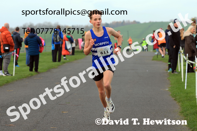 Boys and Girls Under-15s 2025 Heaton Memorial 10k Road Race, Newcastle Town Moor, Sunday, November 9th. Photo: David T. Hewitson/Sports for All Pics